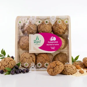 Amaretti morbidi al mirto