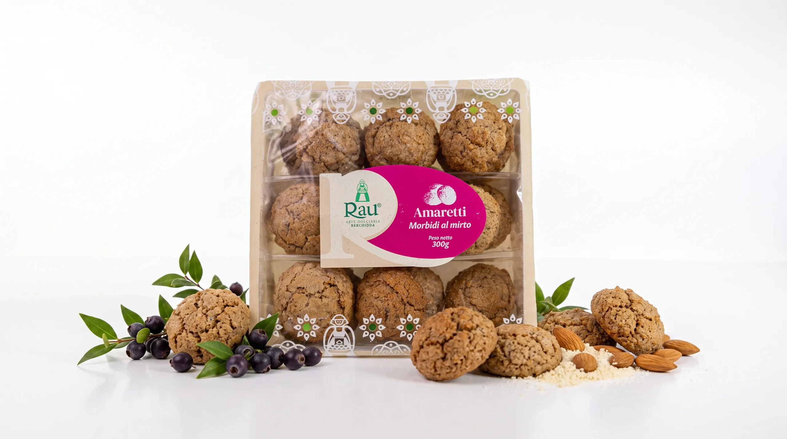 Amaretti morbidi al mirto