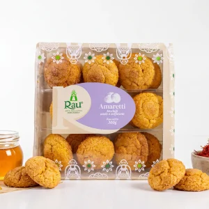 Amaretti miele e zafferano