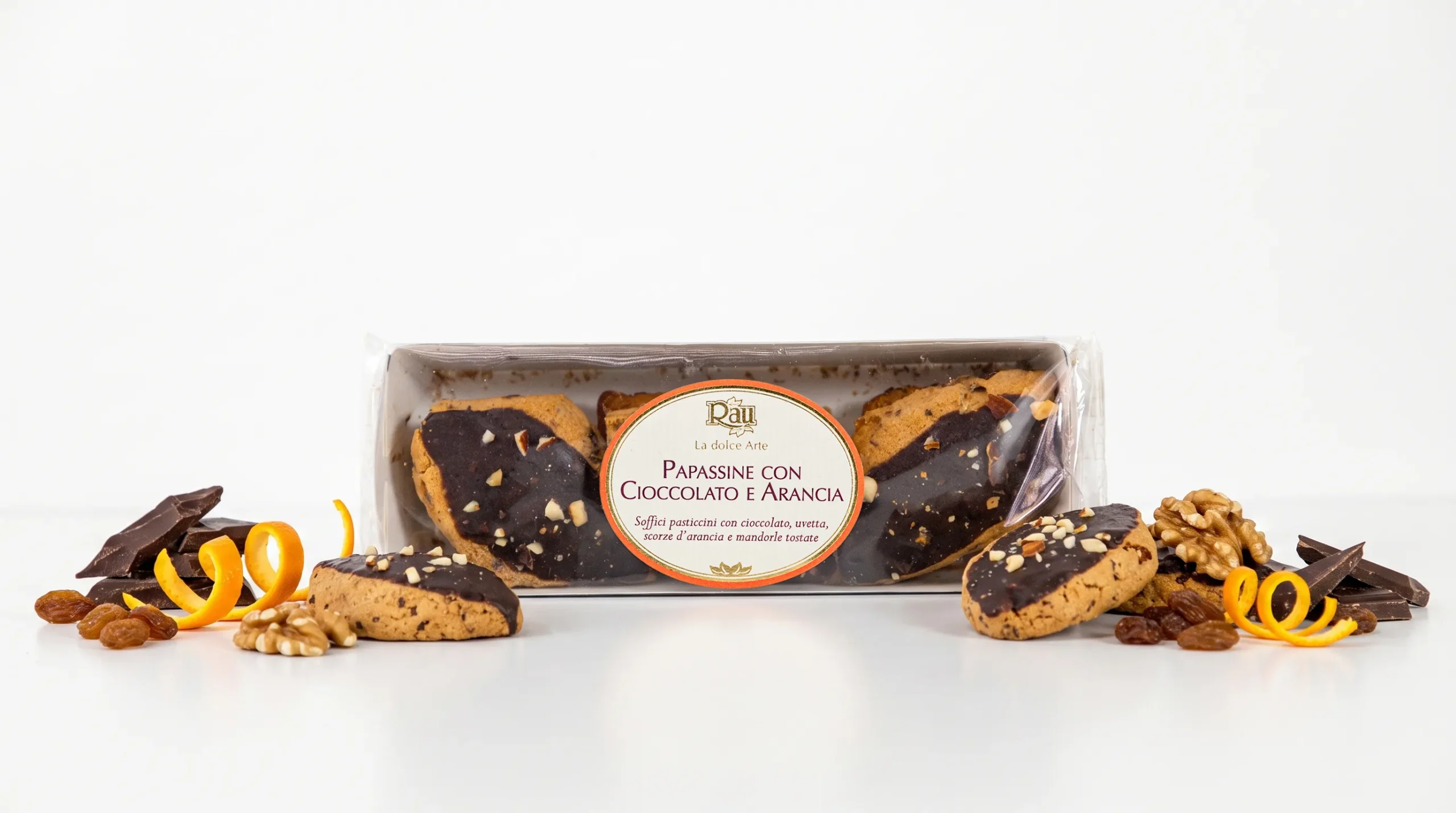 Papassine cioccolato e arancia